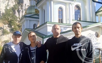 Выздоравливающие посетили Храм архангела Михаила в Гаспре